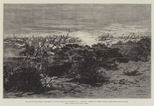 The War in the Soudan, Repulse of a Night Attack of the Enemy in a Sereeba, dannet av Mimosa Bushes, åtte mil fra Souakim